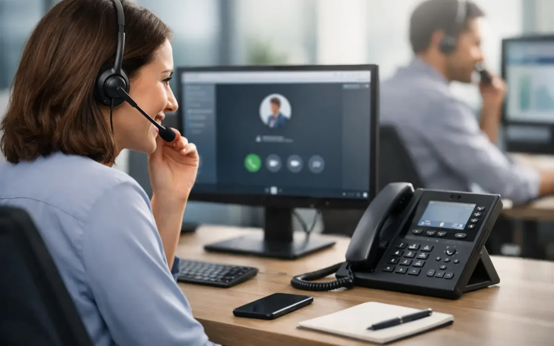 How VoIP Improves Call Handling at Work